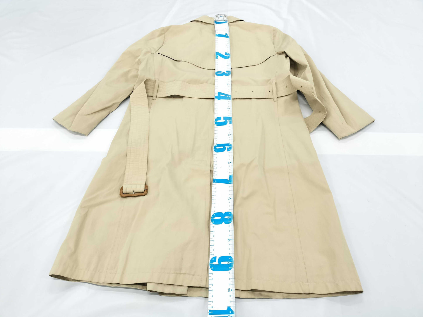 BURBERRY trench coat with torn sleeves