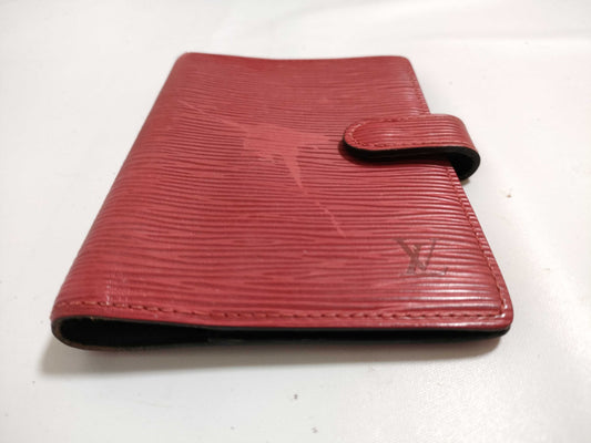 LOUIS VUITTON RFID verification failed CA0958 Epi Agenda PM Notebook Cover