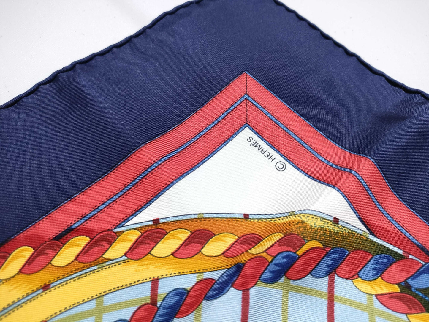 HERMES Carré GRANDE TENUE Horse Formal Scarf