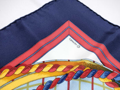 HERMES Carré GRANDE TENUE Horse Formal Scarf