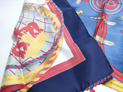 HERMES Carré GRANDE TENUE Horse Formal Scarf