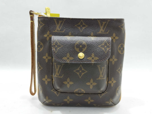 LOUIS VUITTON MI 1012 Monogram Partition Pouch