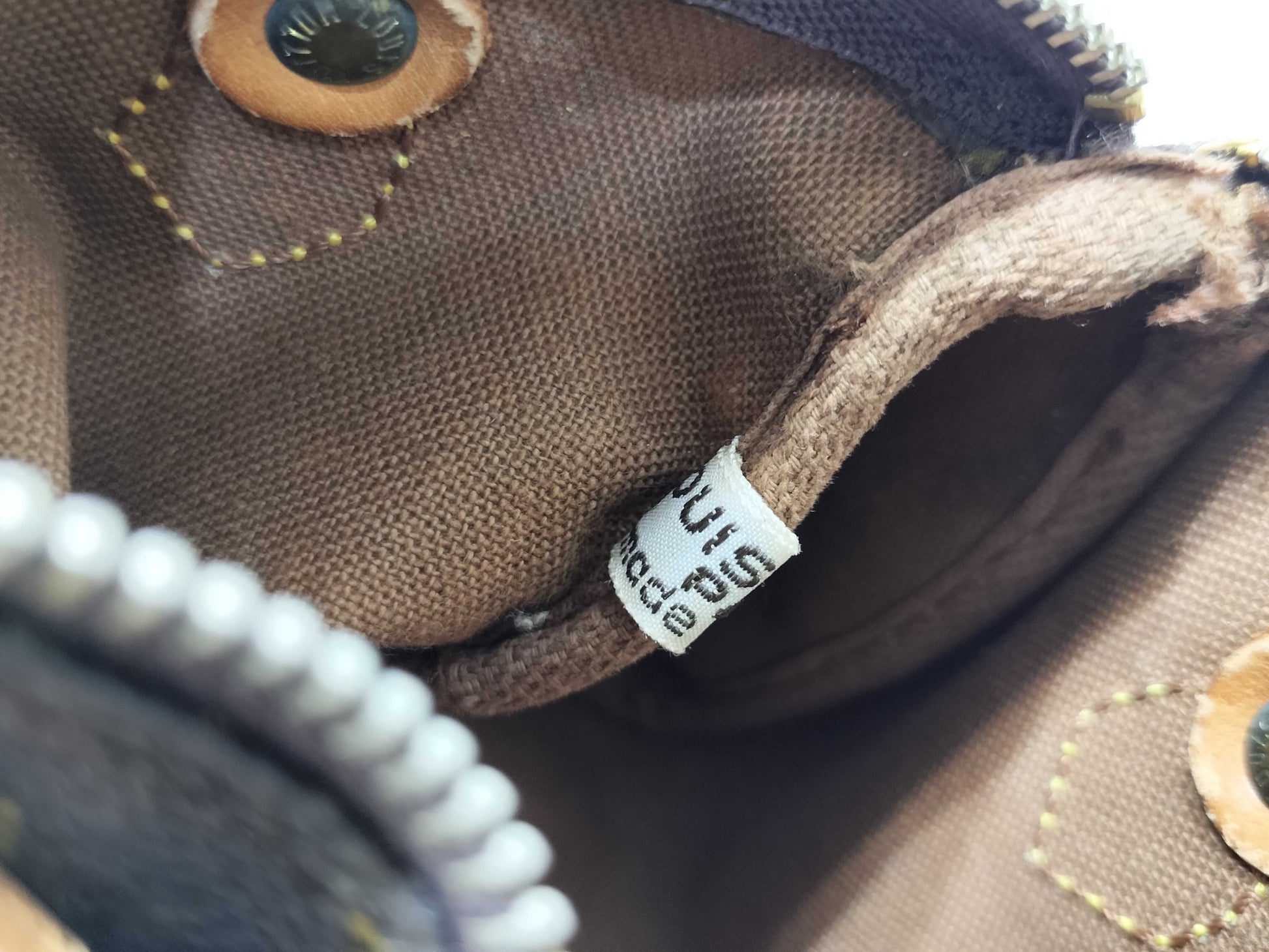 LOUIS VUITTON Monogram Mini Speedy Handbag