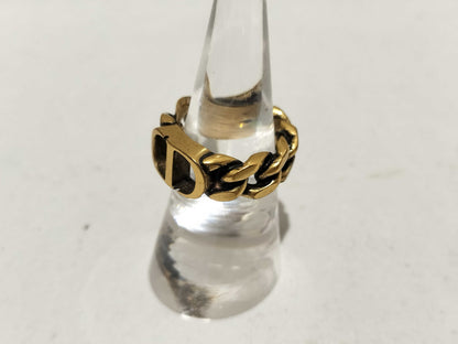 Dior CD logo ring