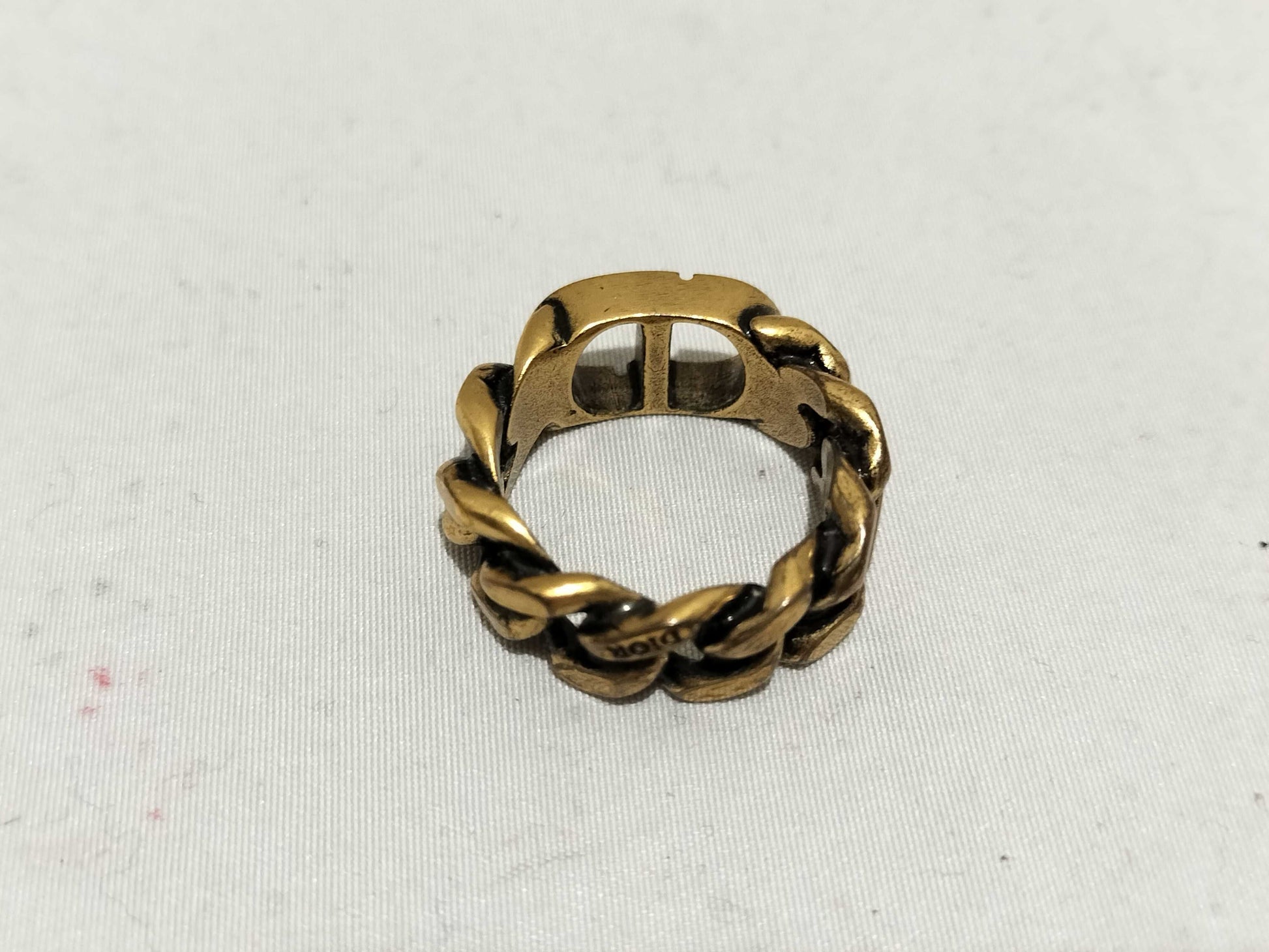 Dior CD logo ring