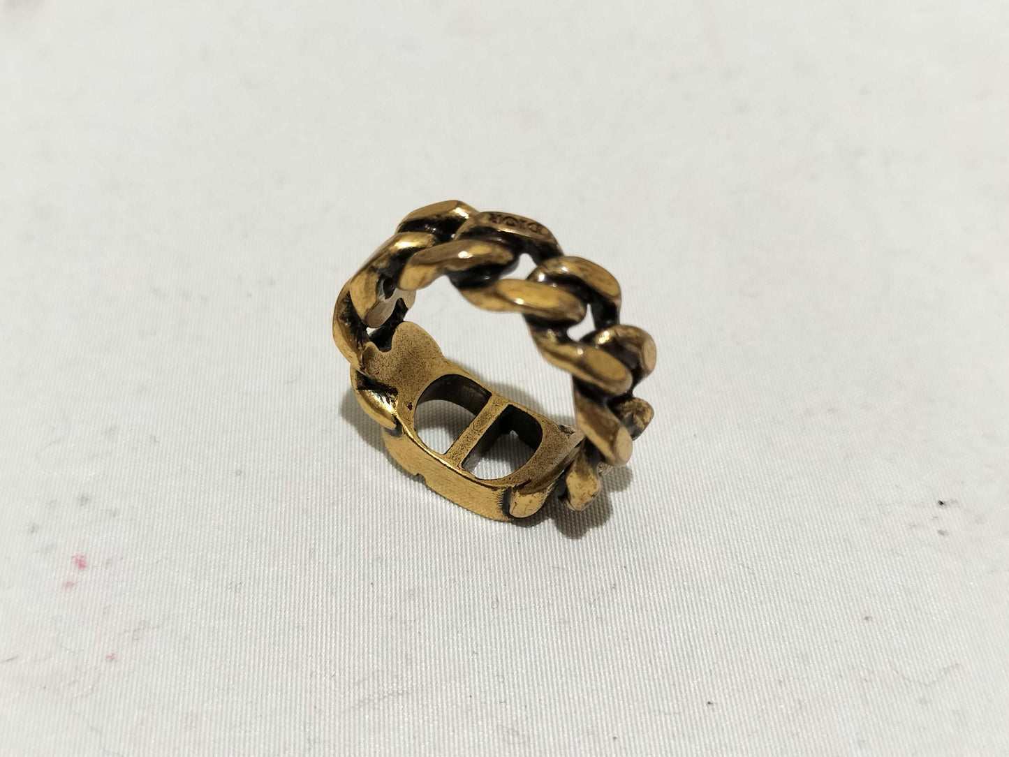Dior CD logo ring
