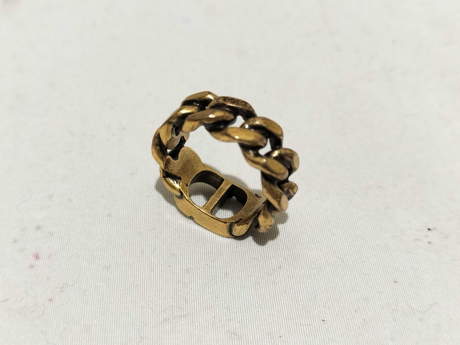 Dior CD logo ring