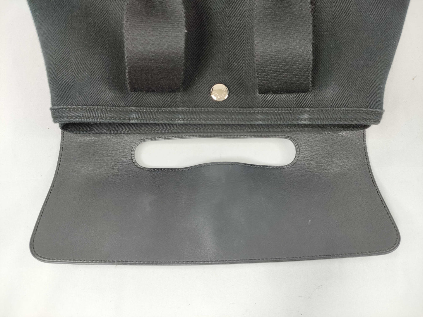 HERMES [Engraved] H Valparaiso PM Handbag with Pouch