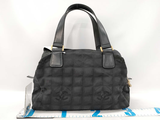 CHANEL New Travel Line Tote Bag Coco Mark Tote Bag