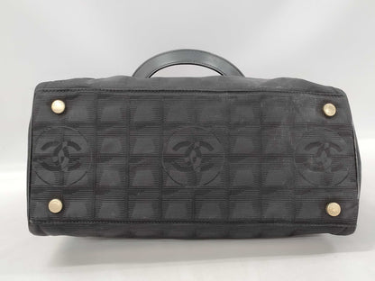 CHANEL New Travel Line Tote Bag Coco Mark Tote Bag