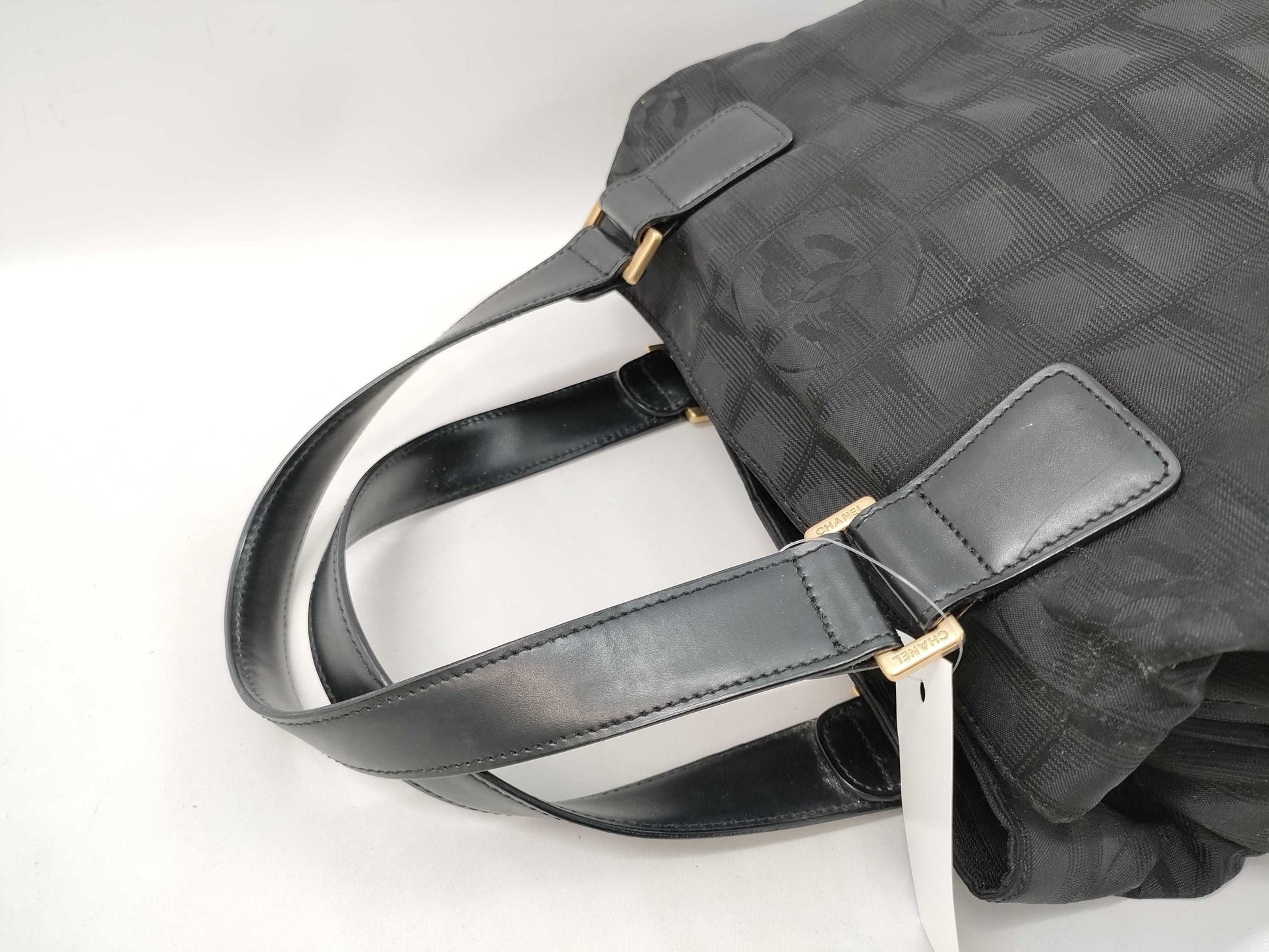 CHANEL New Travel Line Tote Bag Coco Mark Tote Bag