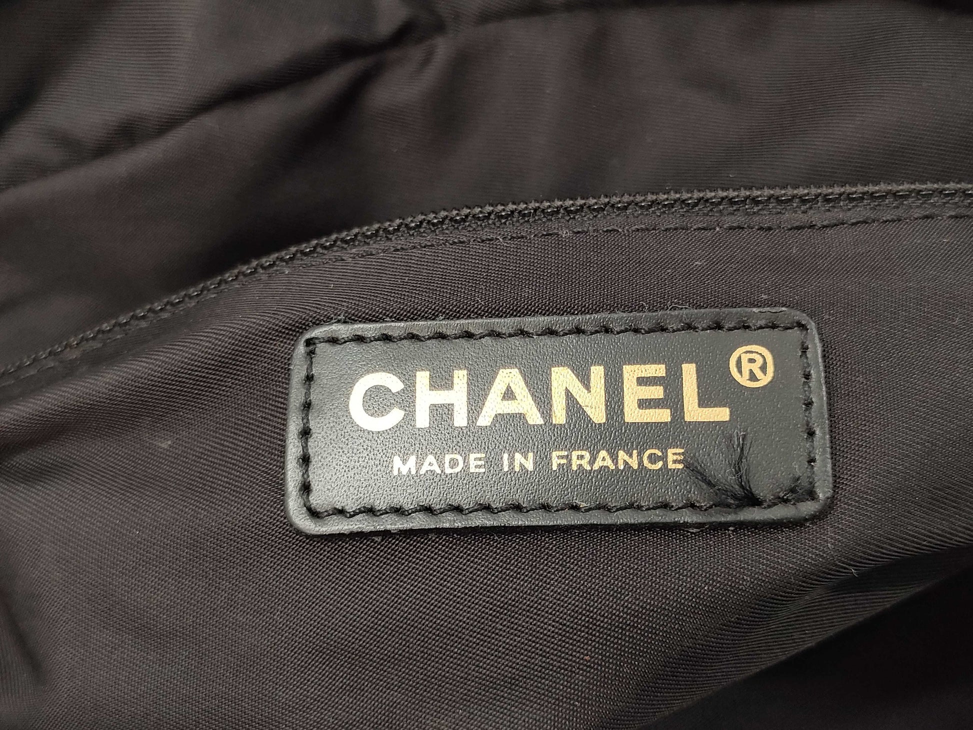 CHANEL New Travel Line Tote Bag Coco Mark Tote Bag