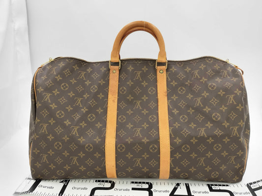 LOUIS VUITTON Monogram Keepall 60 Boston Bag