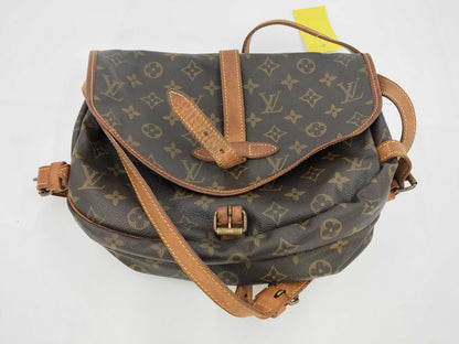 LOUIS VUITTON Monogram Saumur Shoulder Bag
