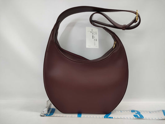 Cartier Stripe Leather One-Shoulder Shoulder Bag