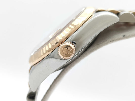 ROLEX 178271 33C6P697 Flower Dial Women's Watch