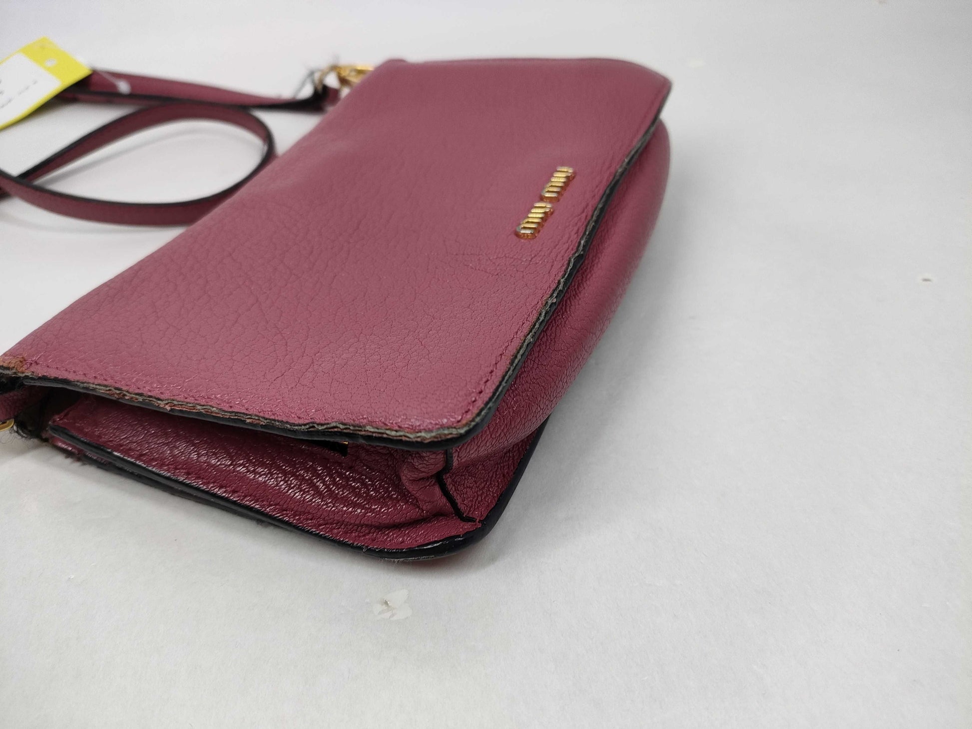 Miu Miu Leather Shoulder Bag Pouch Shoulder Bag
