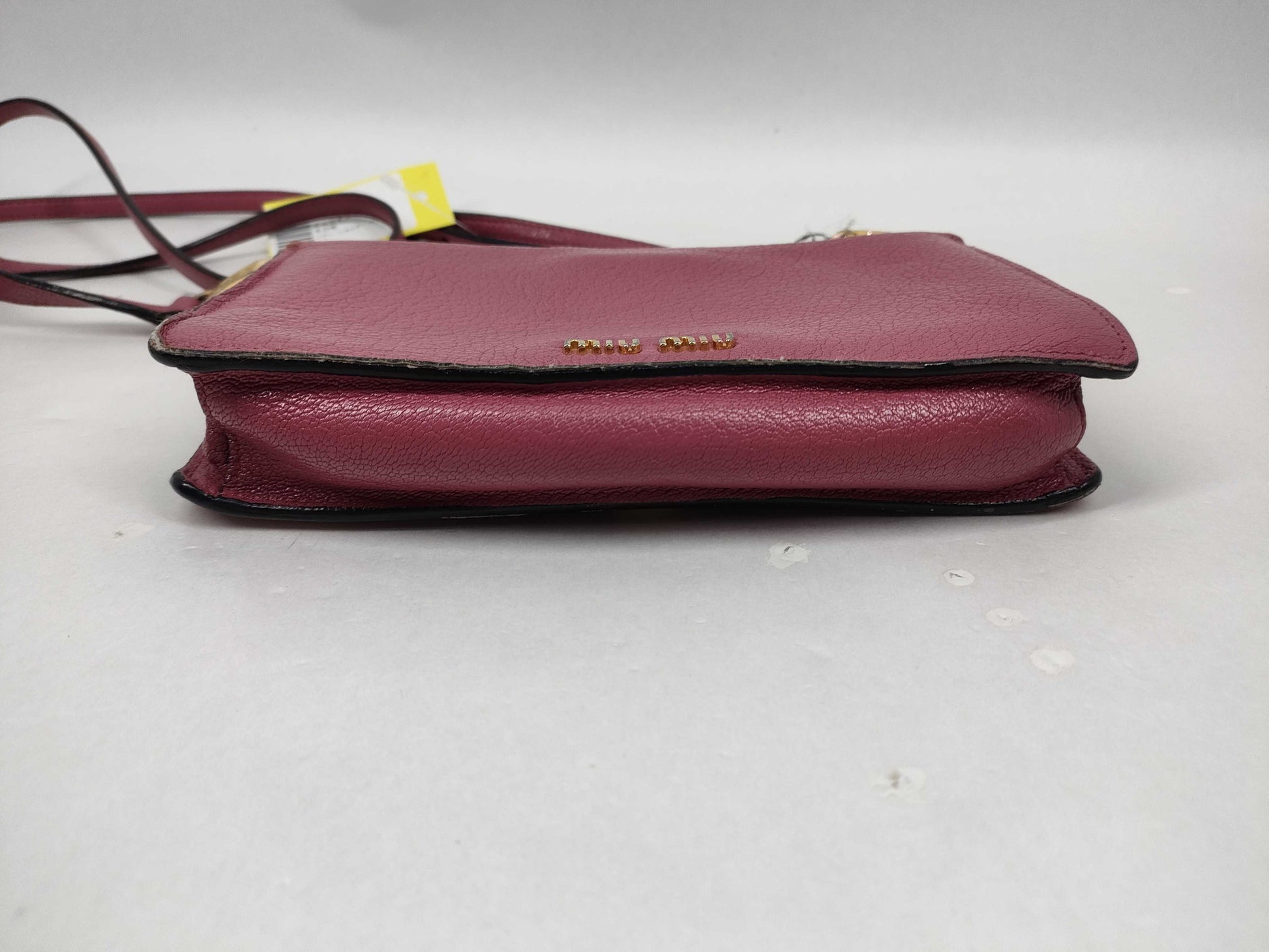 Miu Miu Leather Shoulder Bag Pouch Shoulder Bag