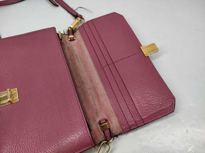 Miu Miu Leather Shoulder Bag Pouch Shoulder Bag