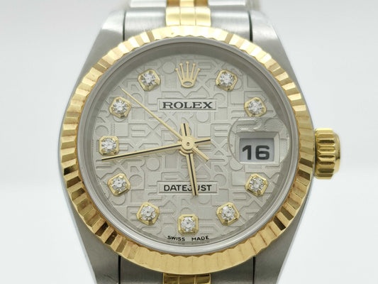 ROLEX 79173G Y475043 Silver Horicon Women's Watch