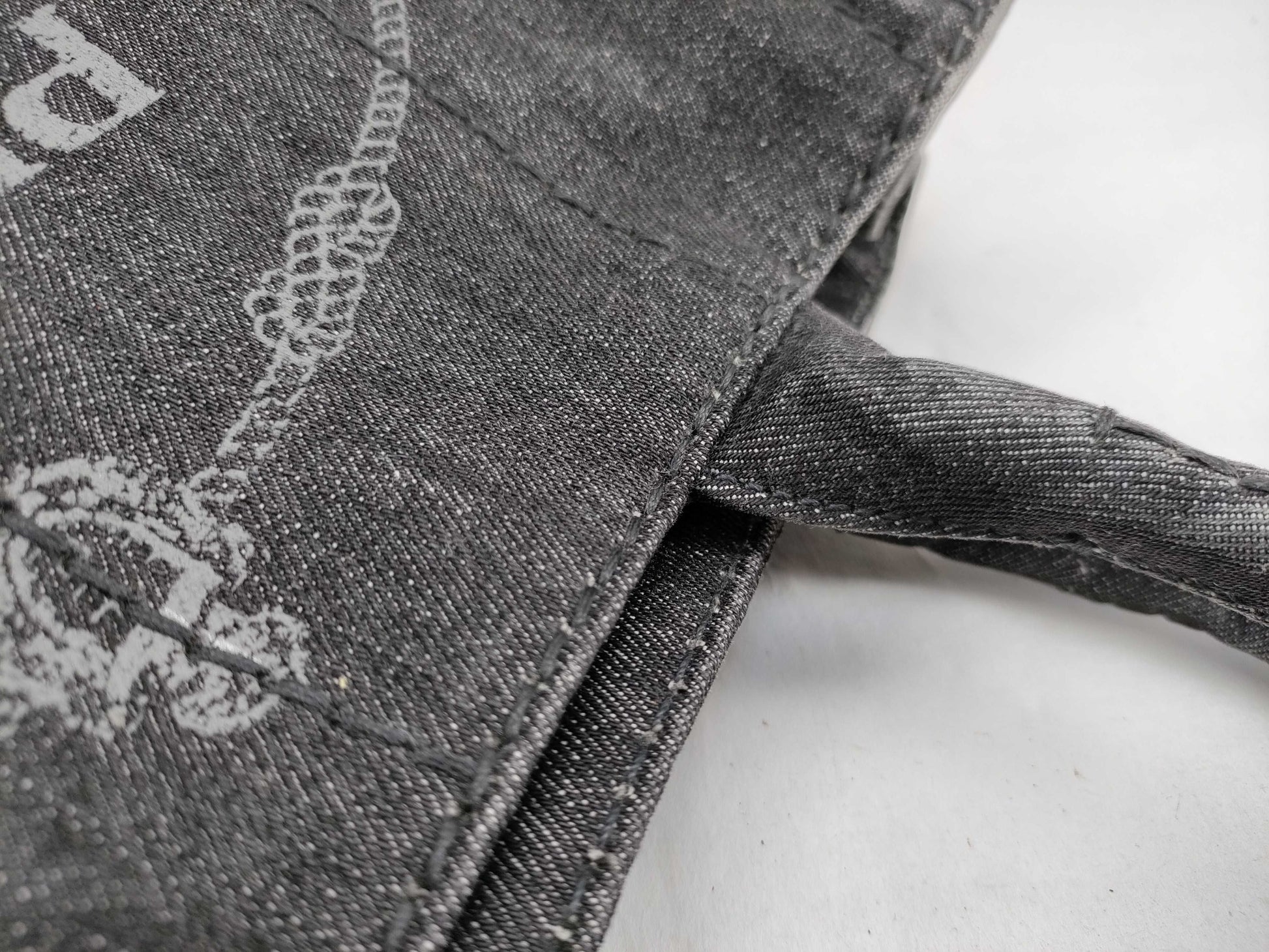 PRADA Denim 1BG439 Handbag