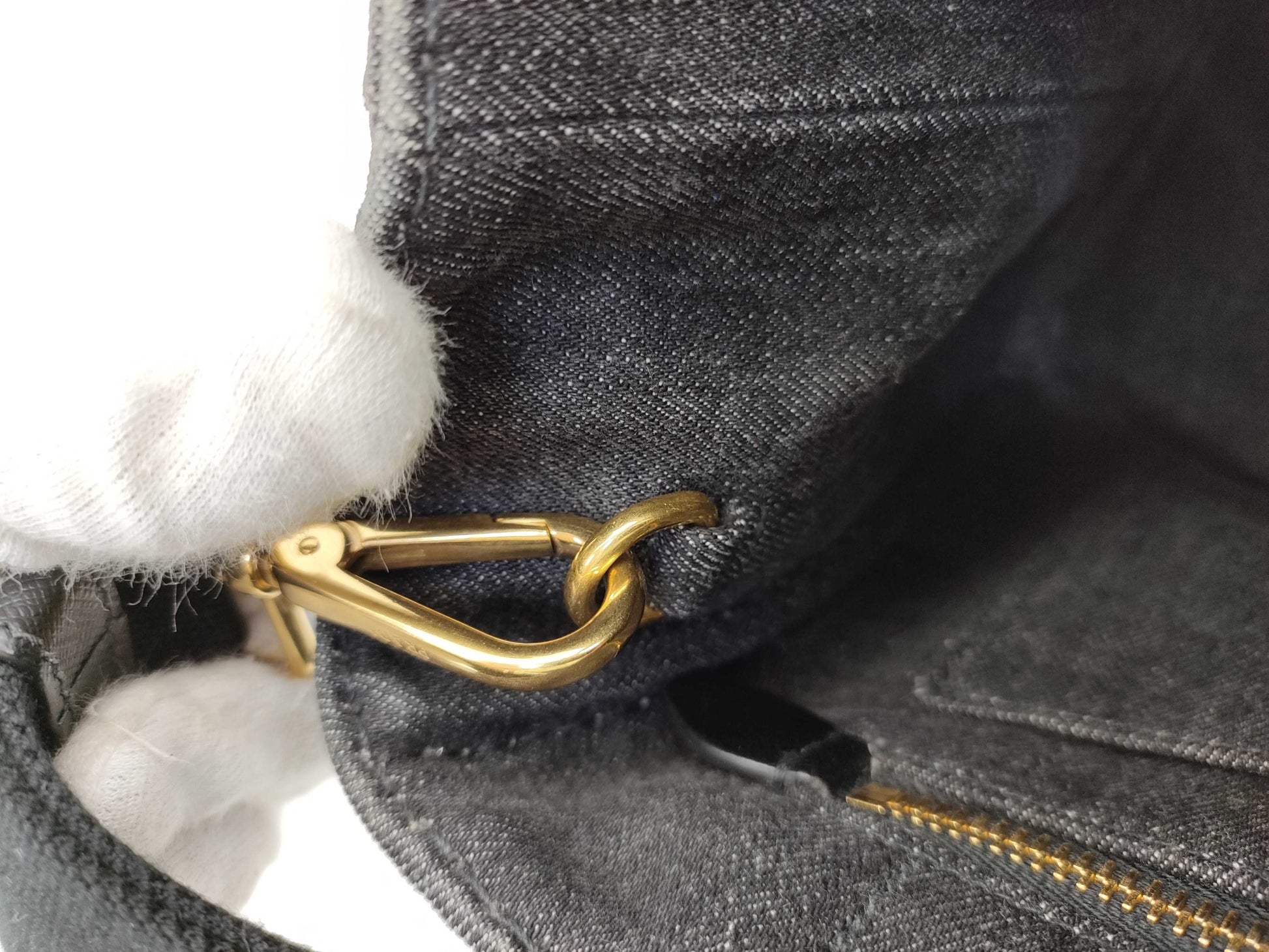 PRADA Denim 1BG439 Handbag