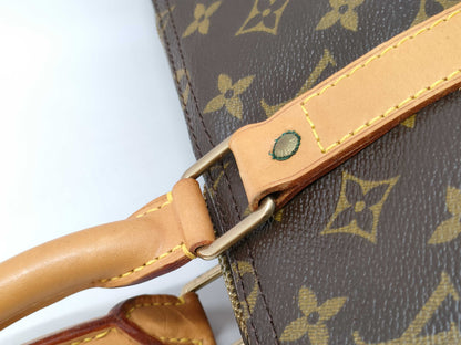 LOUIS VUITTON Monogram Keepall 55 Boston Bag