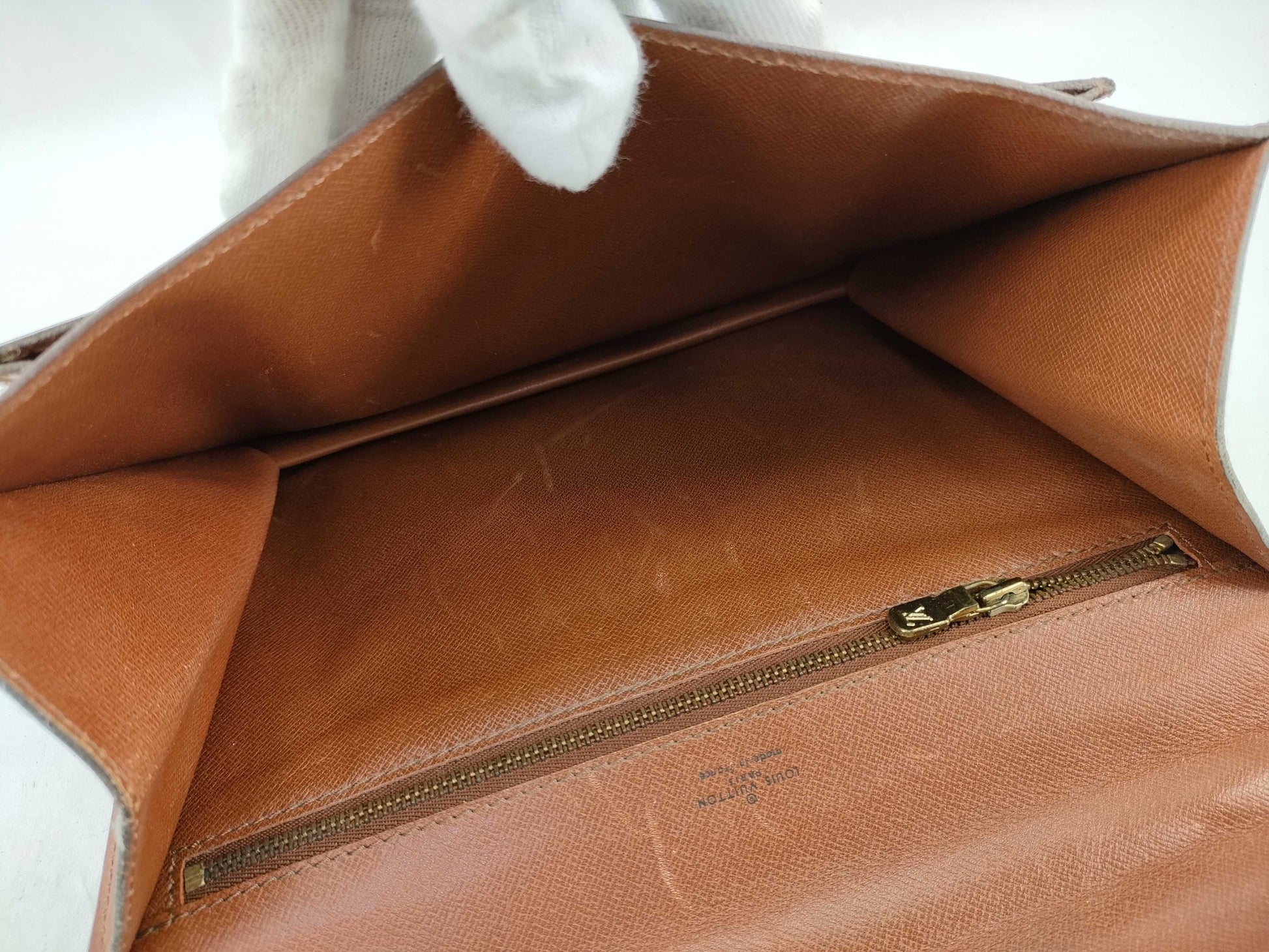 LOUIS VUITTON 864VI Monogram M51185 Monceau Shoulder/Key Handbag