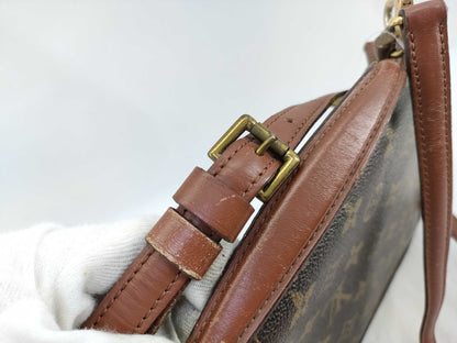 LOUIS VUITTON 864VI Monogram M51185 Monceau Shoulder/Key Handbag