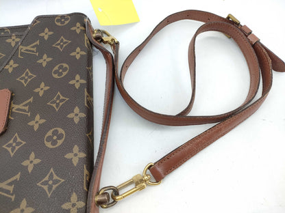 LOUIS VUITTON 864VI Monogram M51185 Monceau Shoulder/Key Handbag