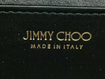 JIMMY CHOO Madeline Leopard Harako Leather Shoulder Bag