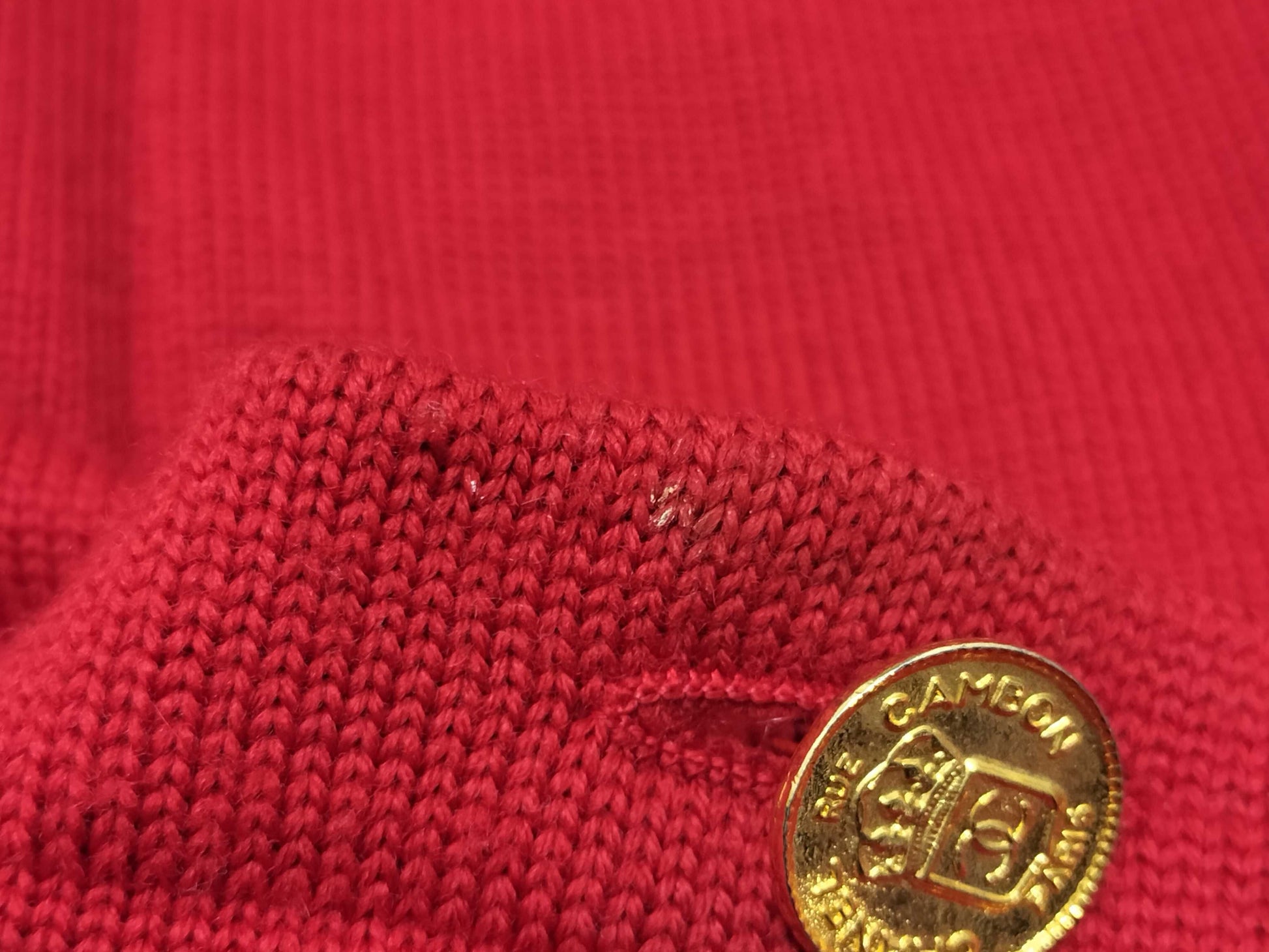 CHANEL Chanel/Knit/Set-up/Red Other Apparel