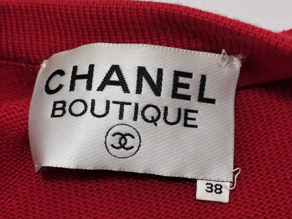 CHANEL Chanel/Knit/Set-up/Red Other Apparel