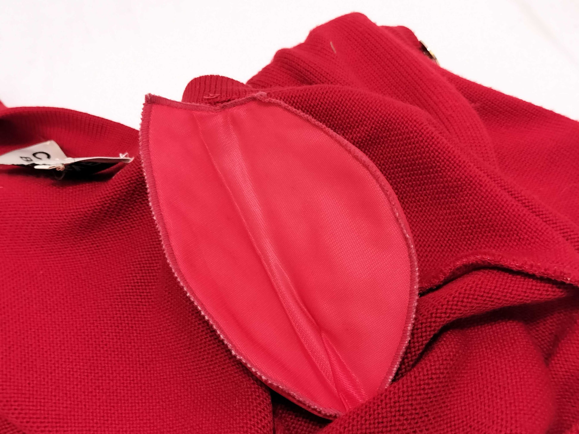 CHANEL Chanel/Knit/Set-up/Red Other Apparel