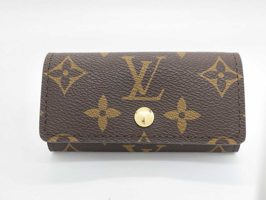 LOUIS VUITTON Monogram M62631 Multicle 4 Key Case/Key Holder