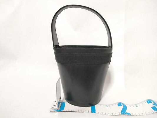 Salvatore Ferragamo Vara Leather Handbag BA21 4180 Black Handbag