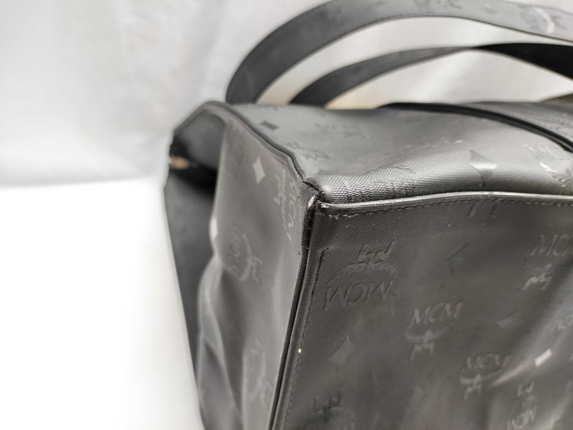 MCM nylon tote bag
