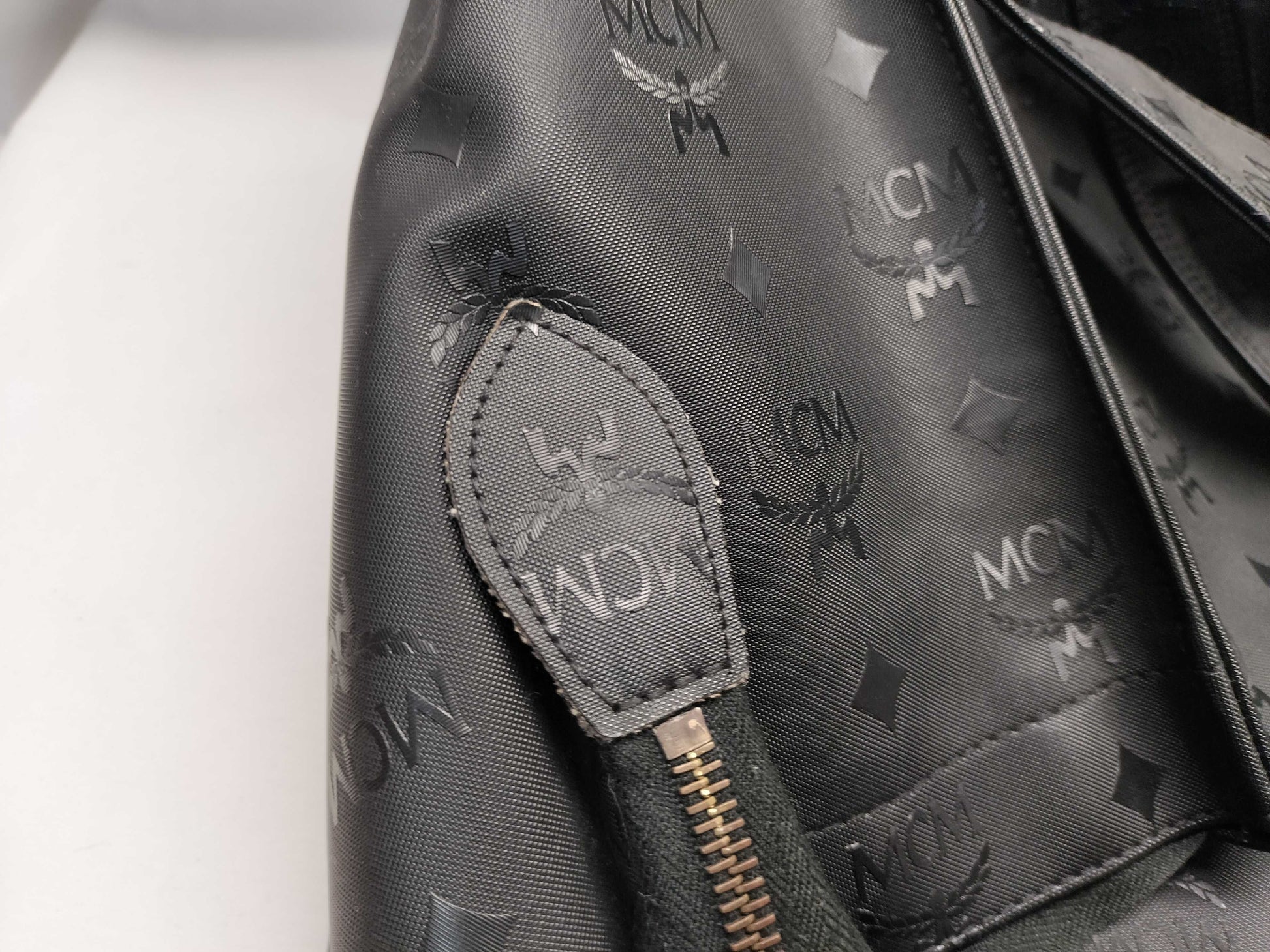 MCM nylon tote bag