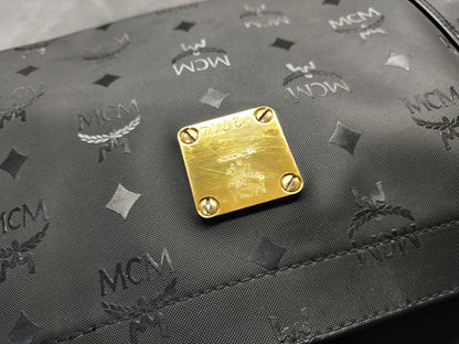 MCM nylon tote bag