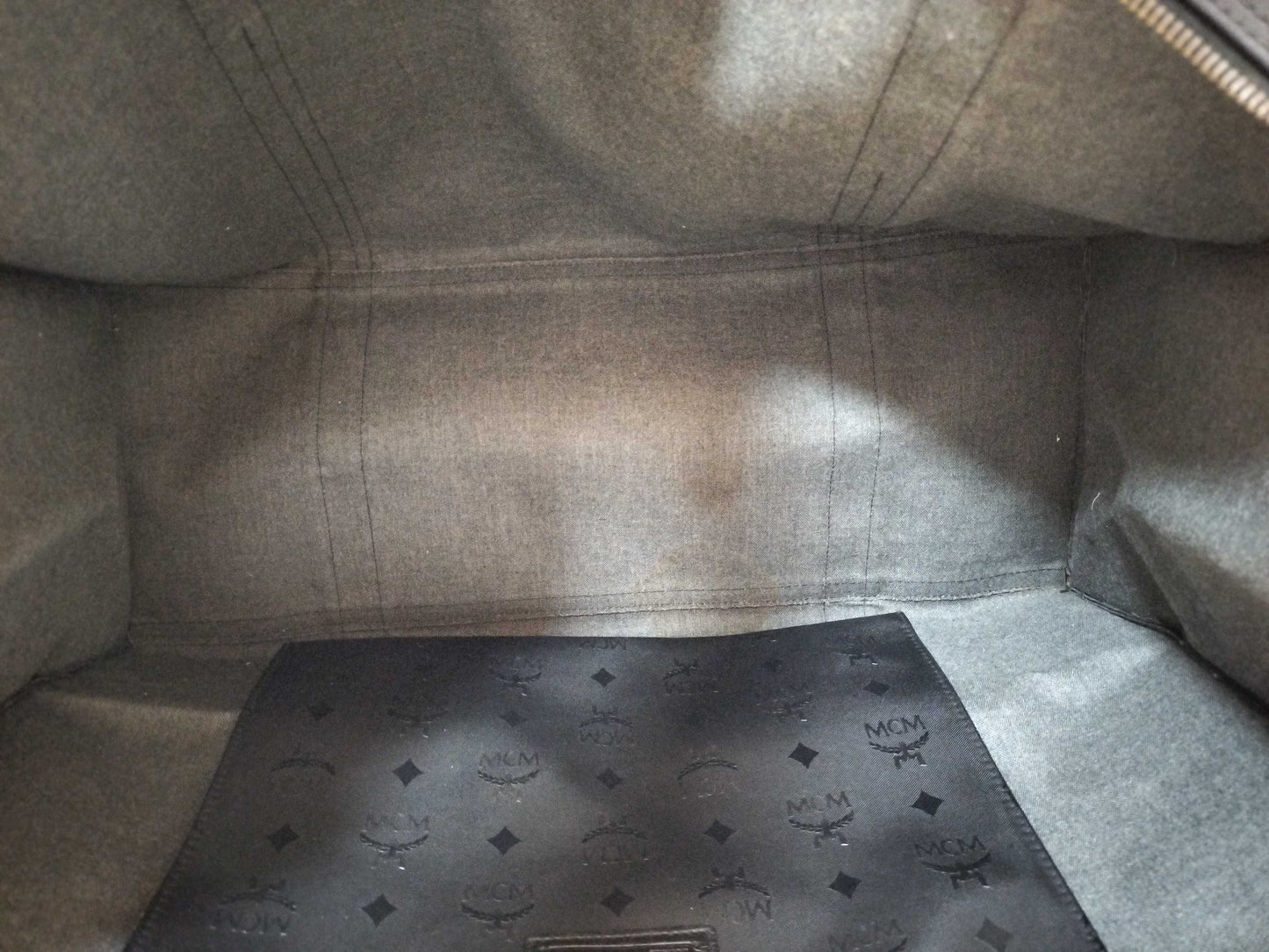 MCM nylon tote bag