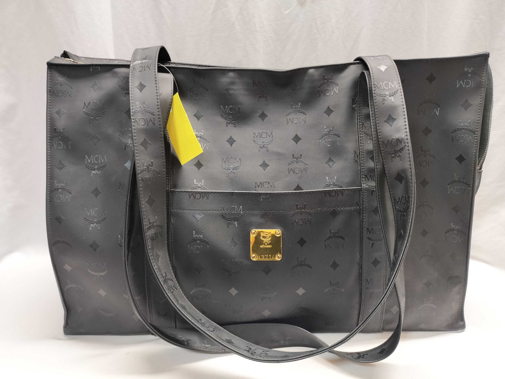 MCM nylon tote bag