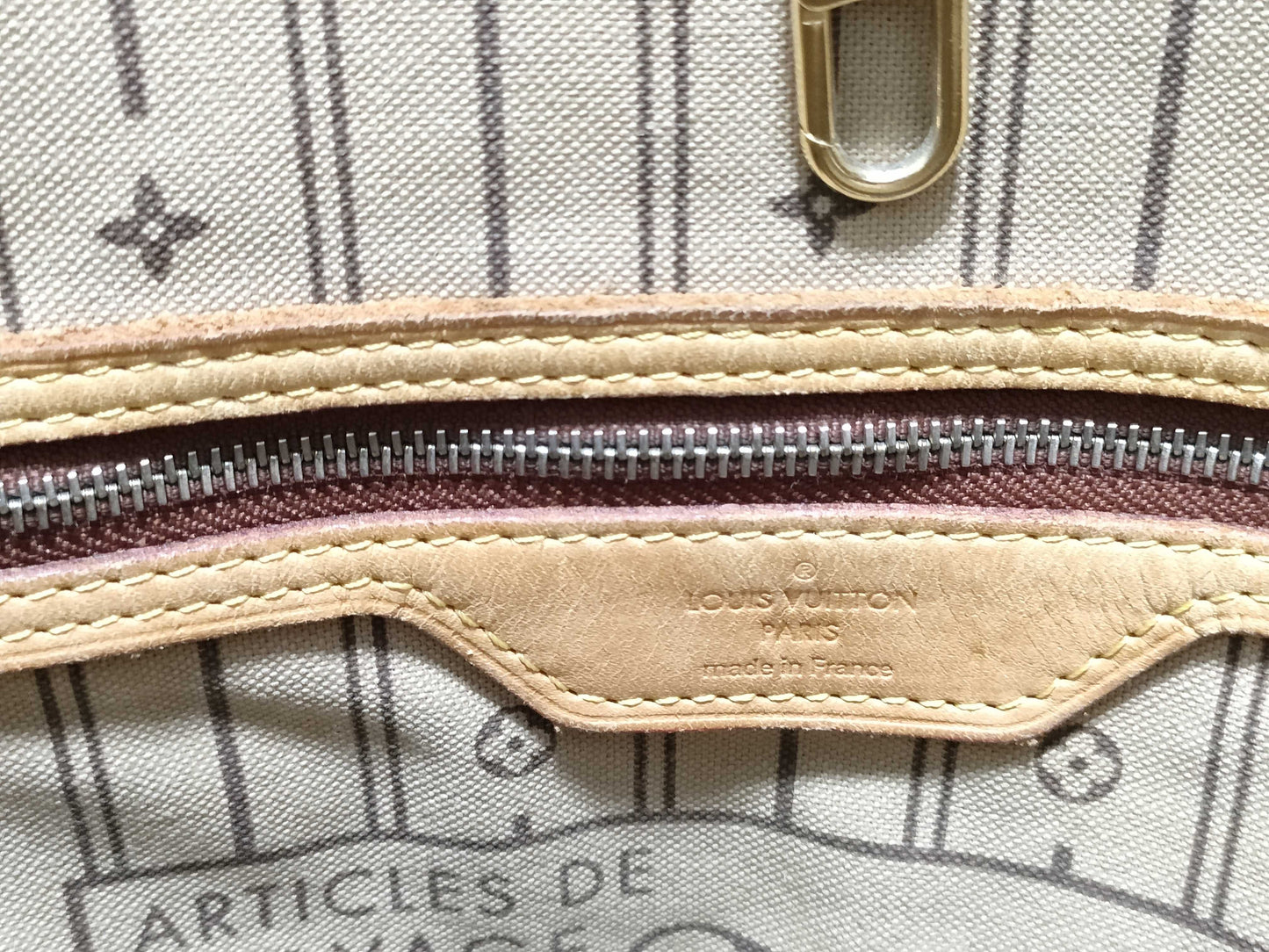 LOUIS VUITTON Monogram M40157 Neverfull GM Old Model Tote Bag 
