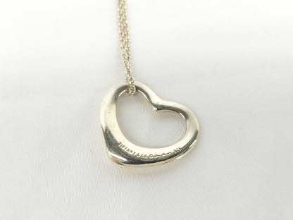 Tiffany & Co. Open Heart Necklace 925 Necklace