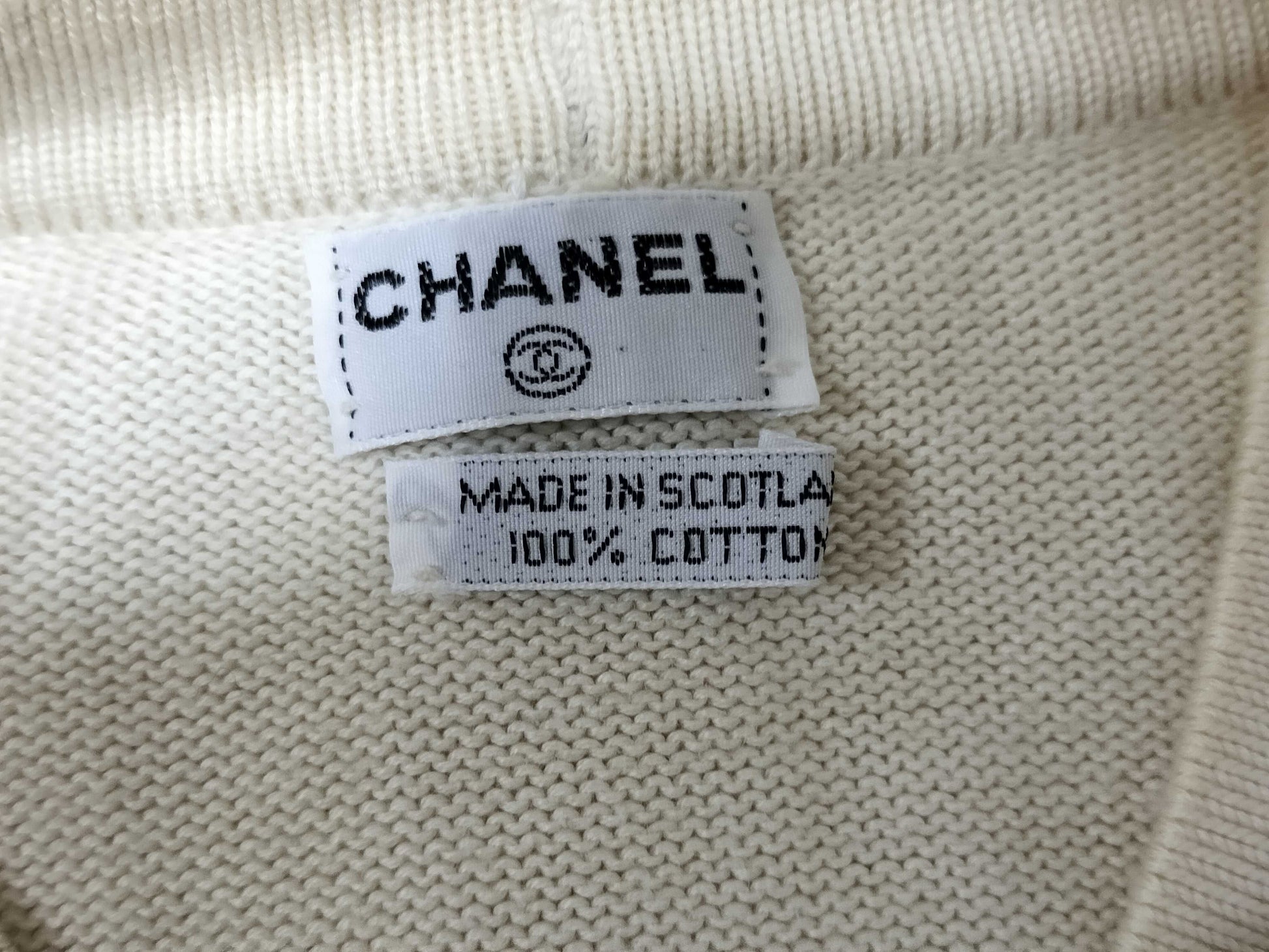 CHANEL Coco Button Cardigan