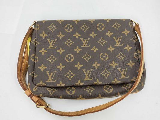 LOUIS VUITTON Monogram Musette Tango Shoulder Bag