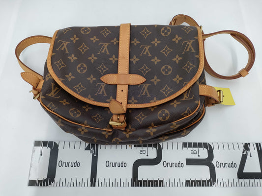 LOUIS VUITTON Monogram Saumur Shoulder Bag
