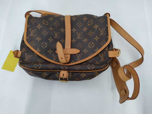 LOUIS VUITTON Monogram Saumur Shoulder Bag