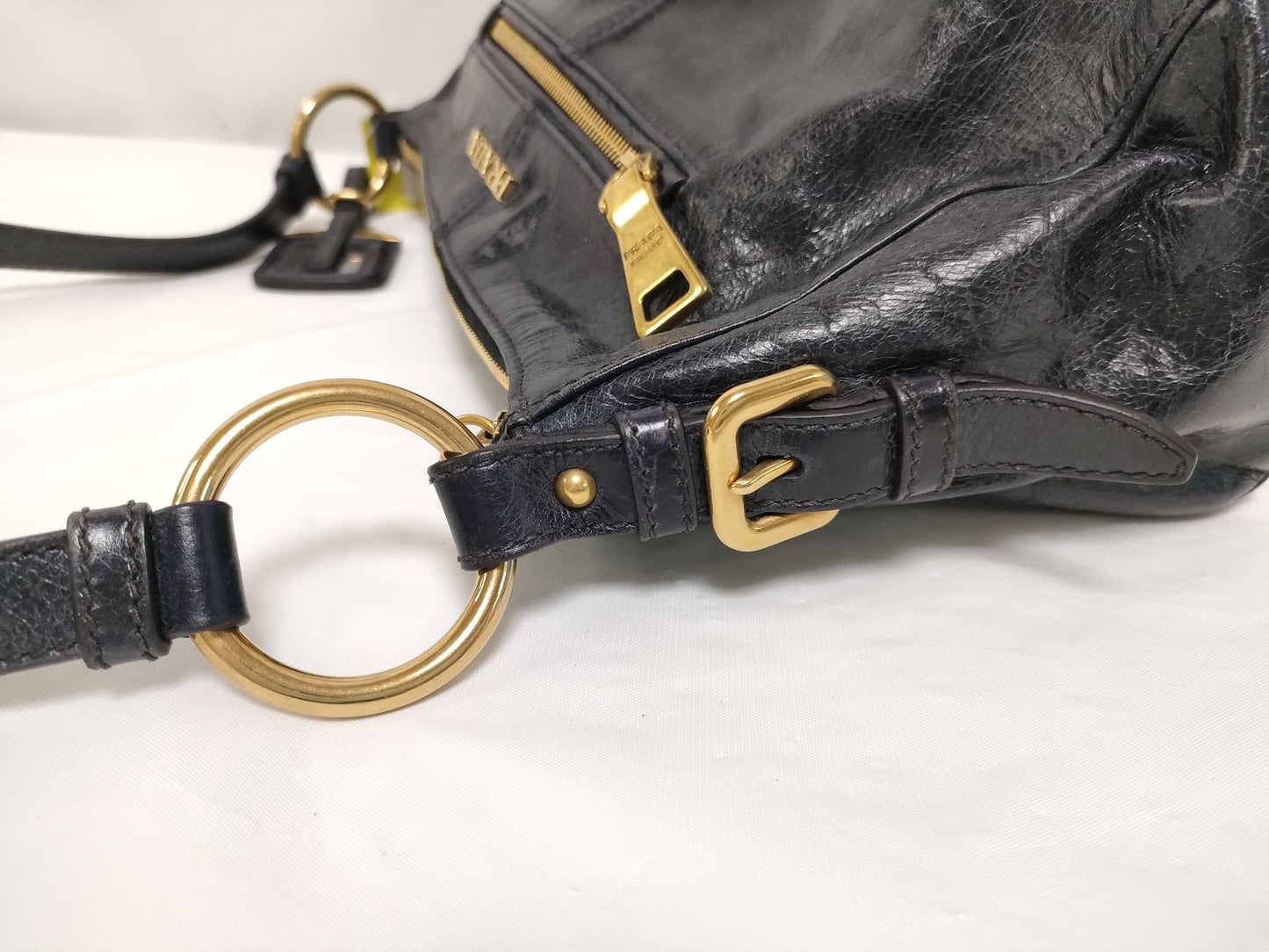 PRADA One-Shoulder Bag with G Hardware