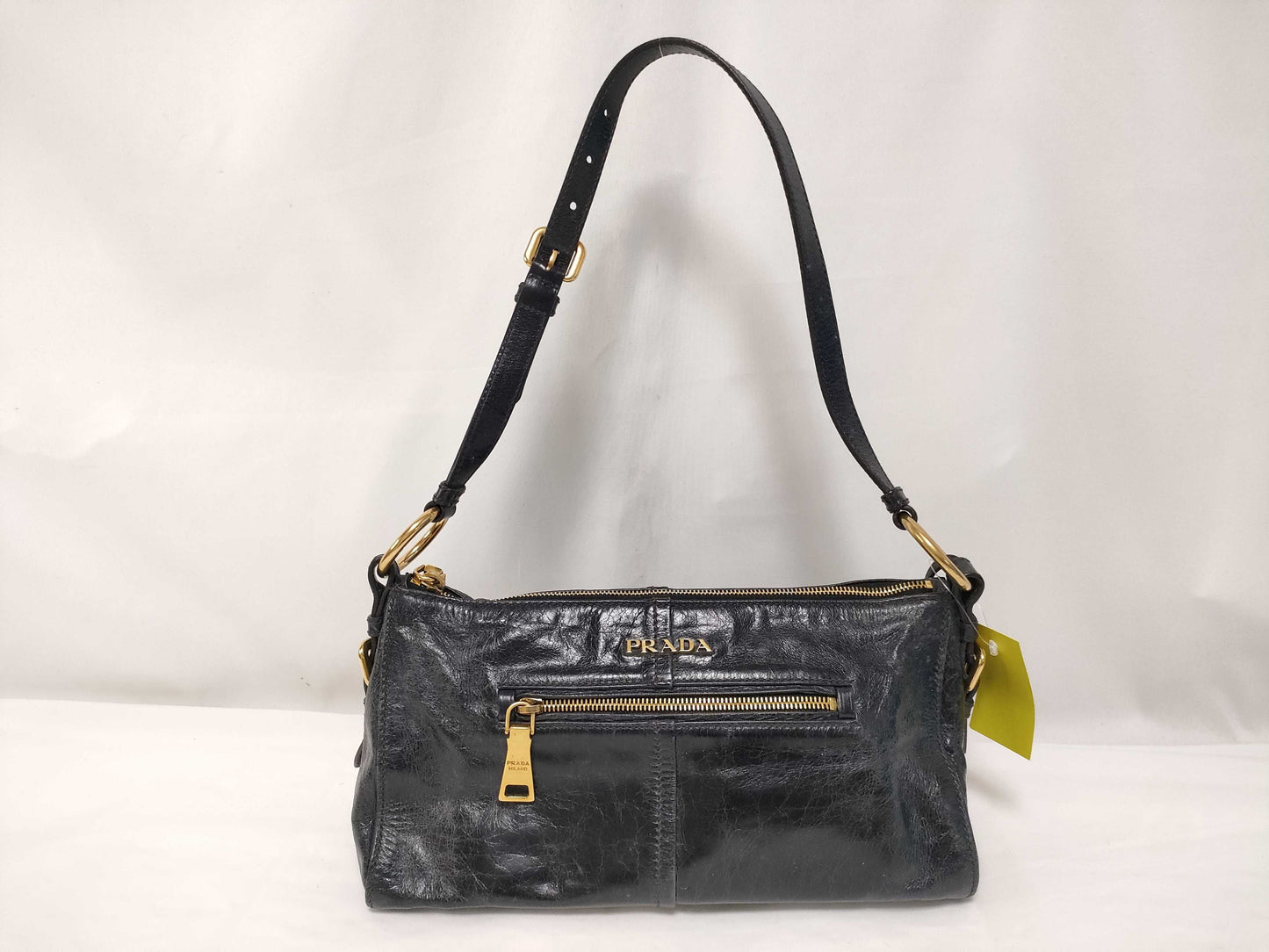PRADA One-Shoulder Bag with G Hardware
