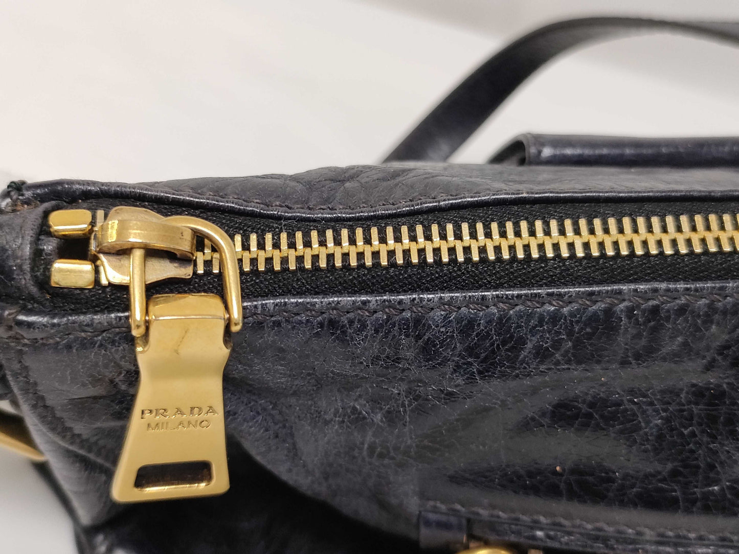 PRADA One-Shoulder Bag with G Hardware